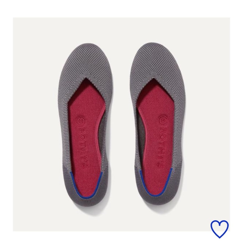 Rothy’s Grey Round Toe flat